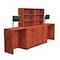 Regency Side Desk Legacy Stand Up SidetoSide Stg CabDesk, 23" D X 42" H, 72" W X Melamine Laminate, Cherry LSSCSD7223CH - alternate 3